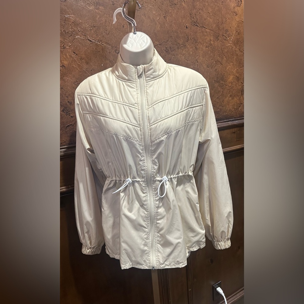 NWT SIZE S Stylish Women's Cream Utility Jacket